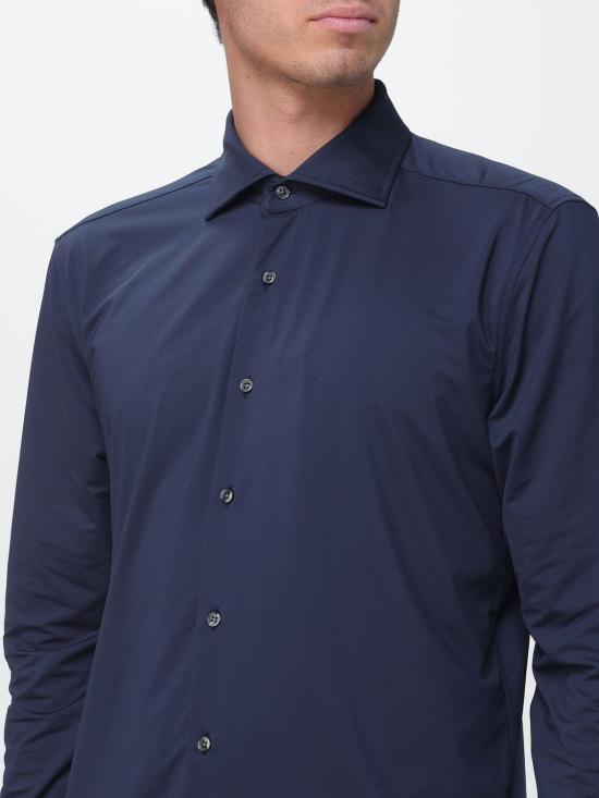 26SS 페이 긴팔 셔츠 NCMA152265SZBJ U807 Navy - FAY