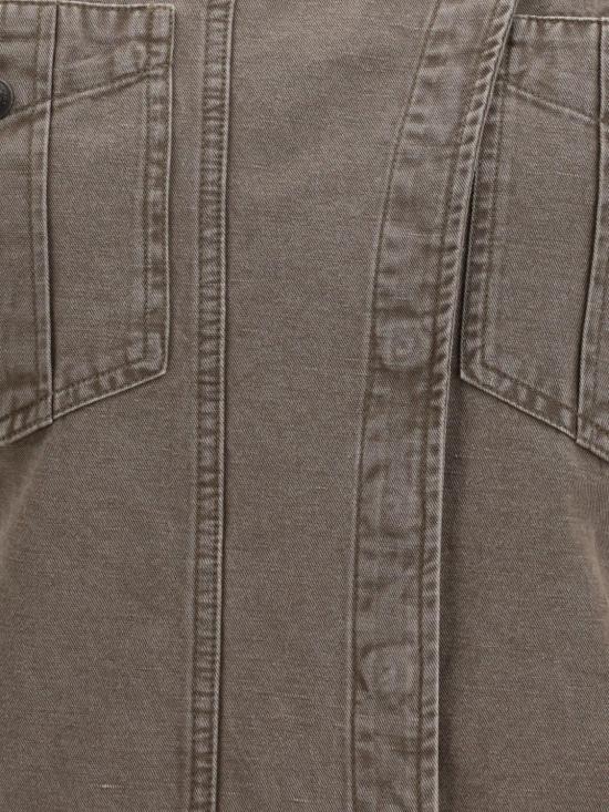 26SS 이자벨마랑에뚜왈 미디 원피스 RO0959FAD1G04E 50DZ Bronze - ISABEL MARANT ETOILE