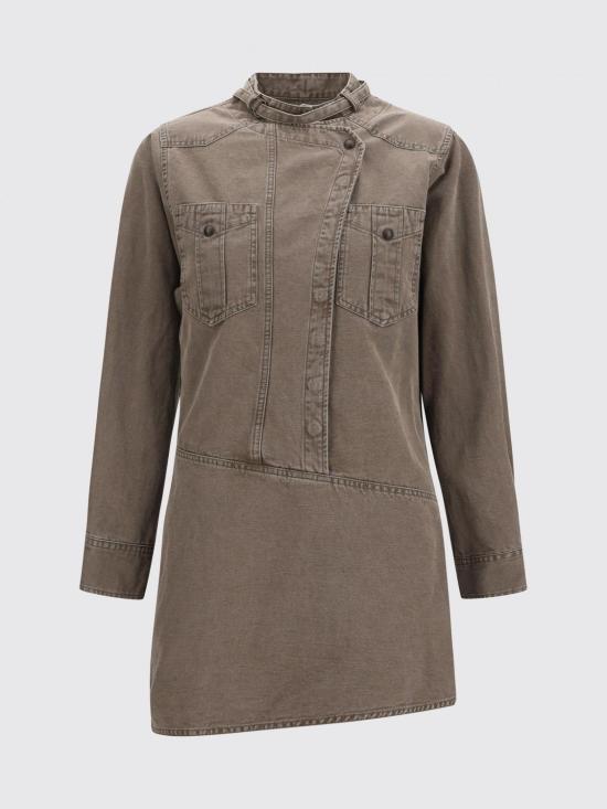 26SS 이자벨마랑에뚜왈 미디 원피스 RO0959FAD1G04E 50DZ Bronze - ISABEL MARANT ETOILE