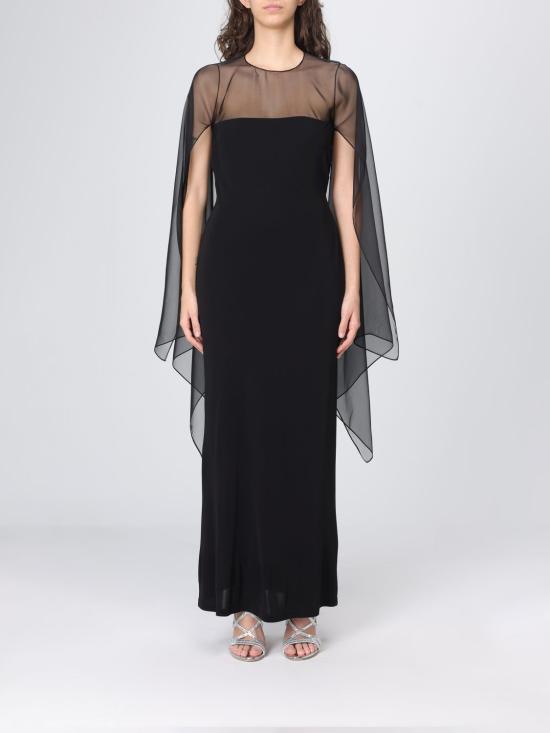 26SS 알베르타 페레티 롱 원피스 A04220124 0555 Black