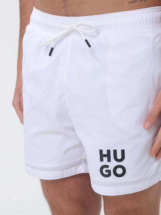 26SS 휴고보스 스윔팬츠 50510190 100 White - HUGO BOSS