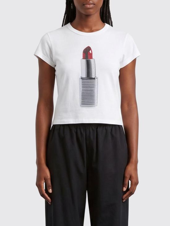 26SS 알렉산더 왕 반팔 티셔츠 1CC2261295 110B White