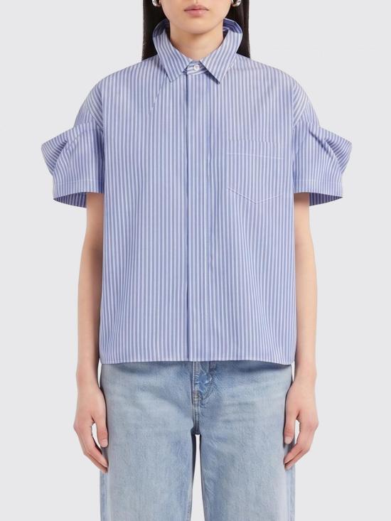 26SS 사카이 셔츠 2608395 421 Blue