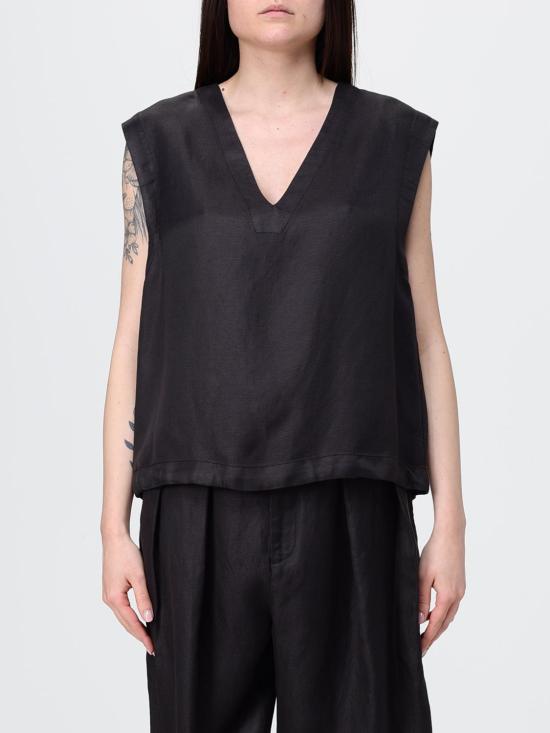 26SS 바레나 민소매 티셔츠 TOP55734159 250 Bronze