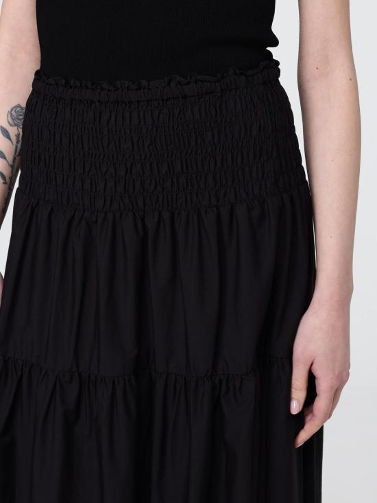 26SS 마이클 코어스 롱 스커트 MS673BFKLZ 001 Black - MICHAEL KORS