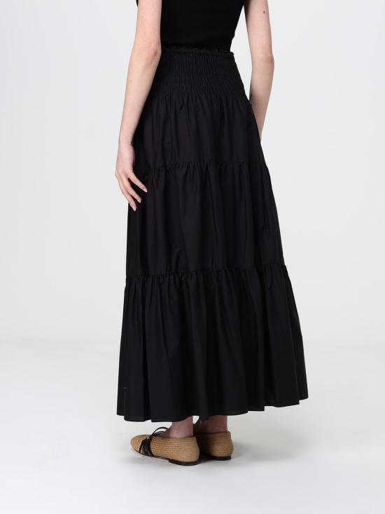 26SS 마이클 코어스 롱 스커트 MS673BFKLZ 001 Black - MICHAEL KORS