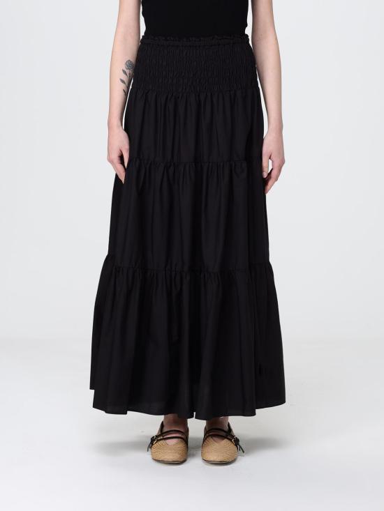 26SS 마이클 코어스 롱 스커트 MS673BFKLZ 001 Black