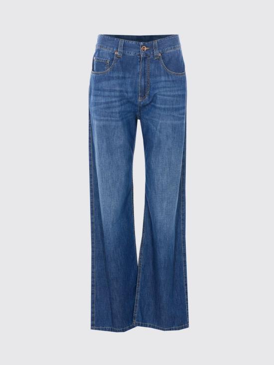 26SS 브루넬로 쿠치넬리 데님 팬츠 MH192P5565 C9393 Blue 1 - BRUNELLO CUCINELLI