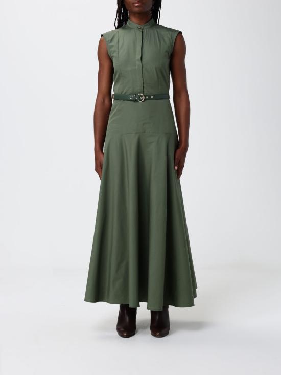 26SS 막스마라 스튜디오 롱 원피스 2616221052600 012 Kaki