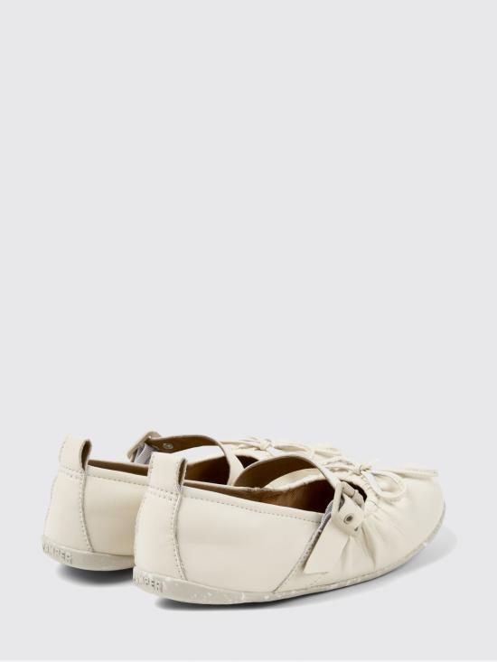 26SS 캠퍼 플랫 슈즈 K201927 002 WABI 0 White - CAMPER