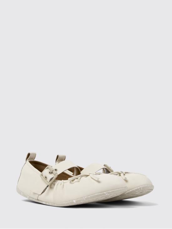 26SS 캠퍼 플랫 슈즈 K201927 002 WABI 0 White - CAMPER