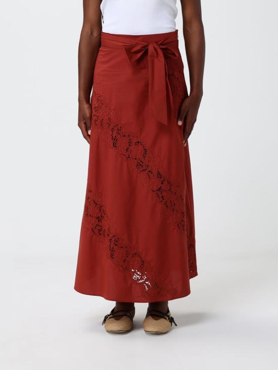 26SS 트윈셋 롱 스커트 261TT2030 13332 Brown