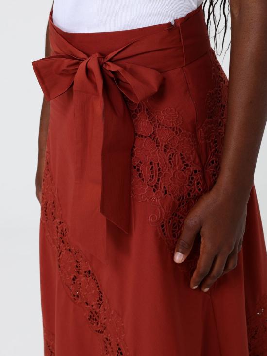 26SS 트윈셋 롱 스커트 261TT2030 13332 Brown - TWINSET