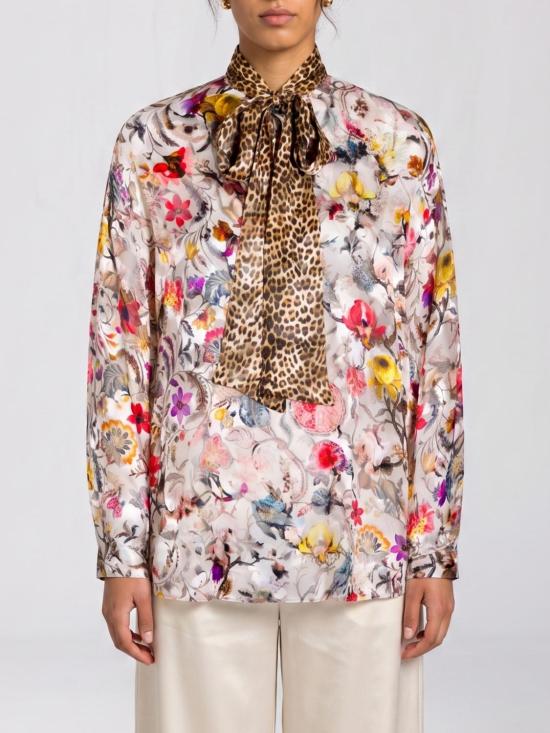 26SS 로베르토 카발리 탑 WQT712HER290 0551 Beige