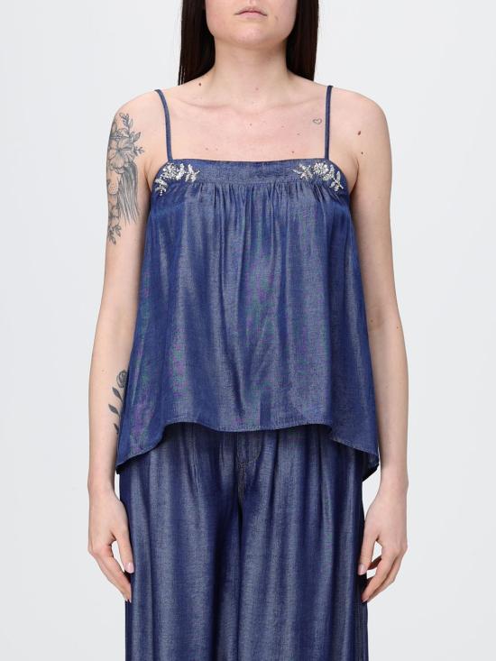 26SS 리우조 민소매 티셔츠 UA6288D4894 77000 Denim