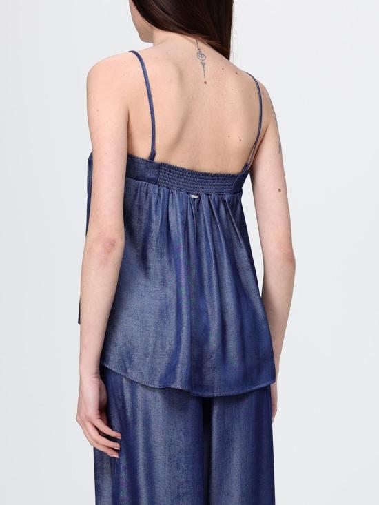 26SS 리우조 민소매 티셔츠 UA6288D4894 77000 Denim - LIU JO