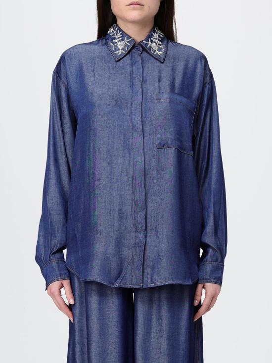 26SS 리우조 데님 셔츠 UA6274D4894 77000 Denim