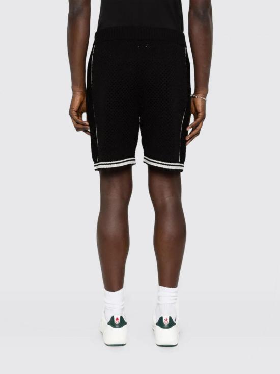 26SS 카사블랑카 숏팬츠 MSS26KW1321 01 Black - CASABLANCA