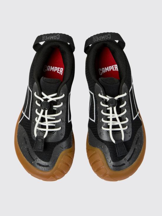 26SS [키즈] 캠퍼 스니커즈 K800691 002 PEU PATH 0 Black - CAMPER