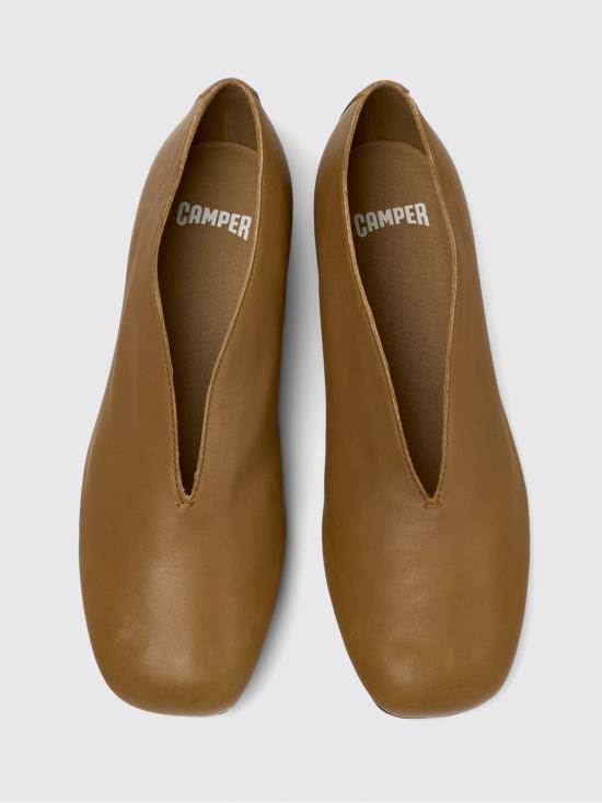 26SS 캠퍼 플랫 슈즈 K201751 009 CASI MYRA 0 Brown - CAMPER