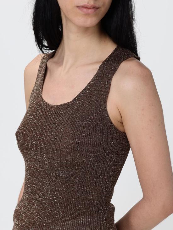 26SS 트윈셋 민소매 티셔츠 261TT3212 13566 Coffee - TWINSET