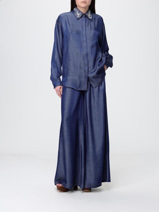 26SS 리우조 팔라초 팬츠 UA6273D4894 77000 Denim - LIU JO