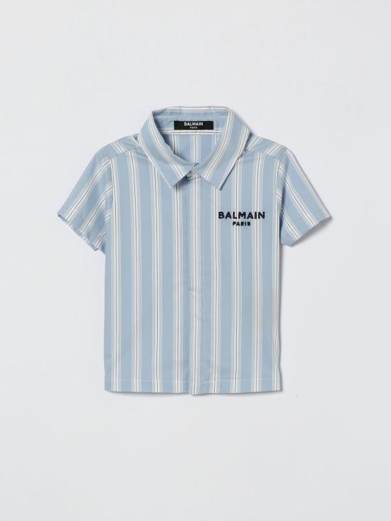 26SS [키즈] 발망 셔츠 BY5511P0592 685BC Sky Blue