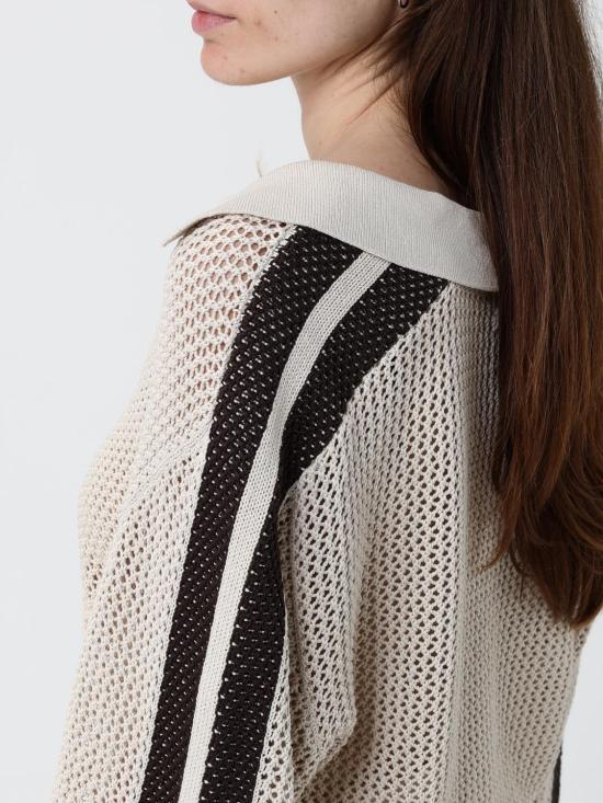 26SS 핑코 폴로 티셔츠 106838A3B4 C44 Beige - PINKO