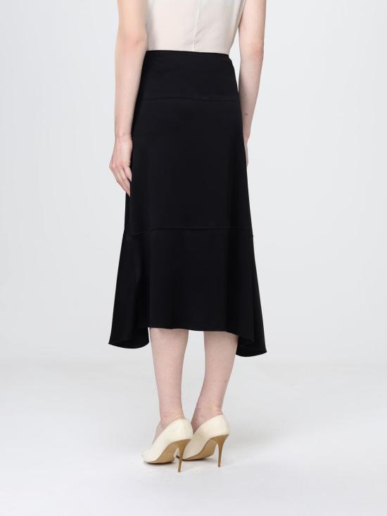 26SS 빅토리아 베컴 롱 스커트 1226WSK007245A 1 Black - VICTORIA BECKHAM