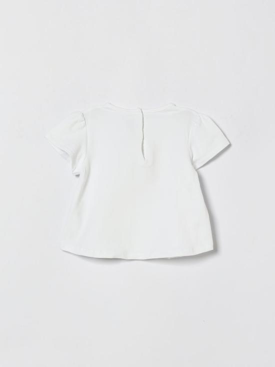 26SS [키즈] 펜디 티셔츠 JUI2047AJ F0TU9 White 1 - FENDI