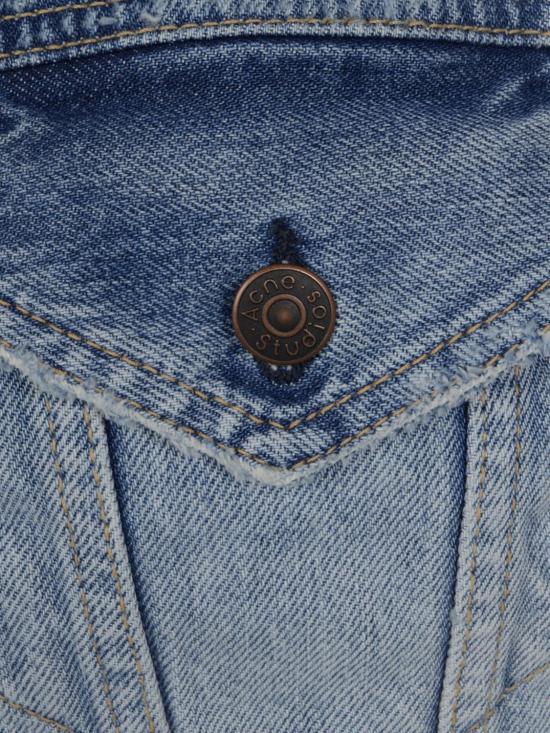 26SS 아크네 스튜디오 디스트레스드 데님 자켓 A90714 228 Denim - ACNE STUDIOS