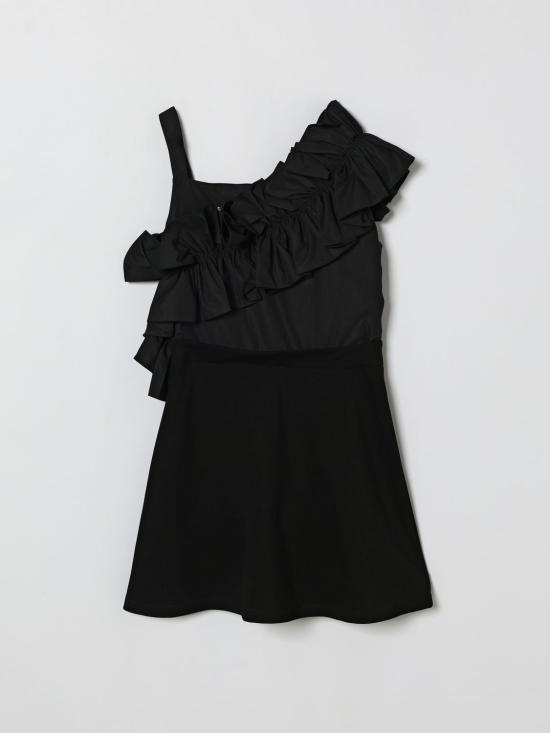 26SS [키즈] 발망 원피스 BY1D42J0371 930NE Black - BALMAIN