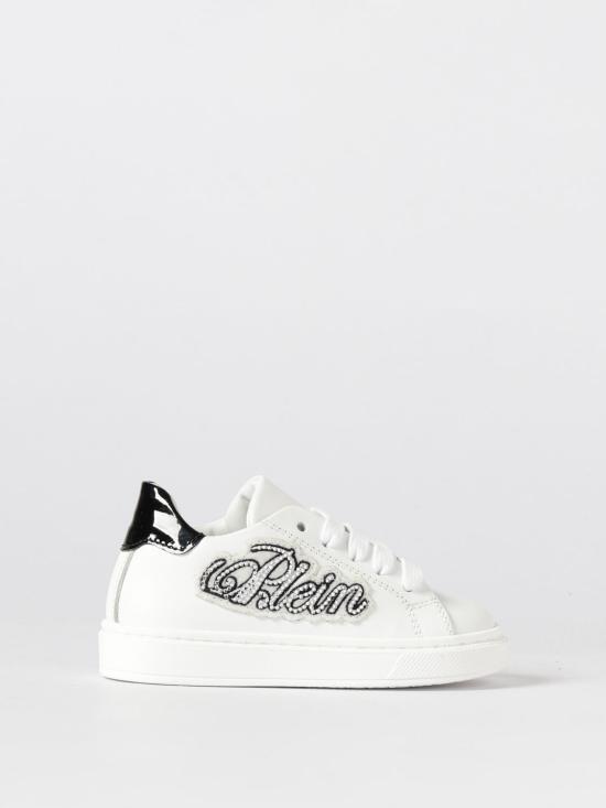 26SS [키즈] 필립 플레인 스니커즈 83158 1 White