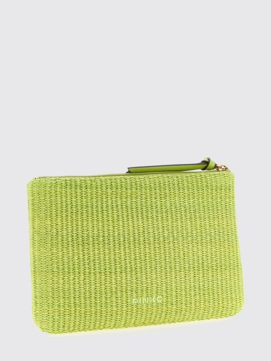 26SS 핑코 클러치/파우치 106763A39Y VV0Q Green - PINKO