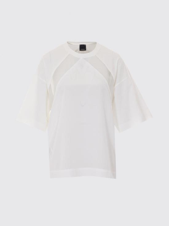 26SS 핑코 반팔 티셔츠 106292A335 Z05 White - PINKO