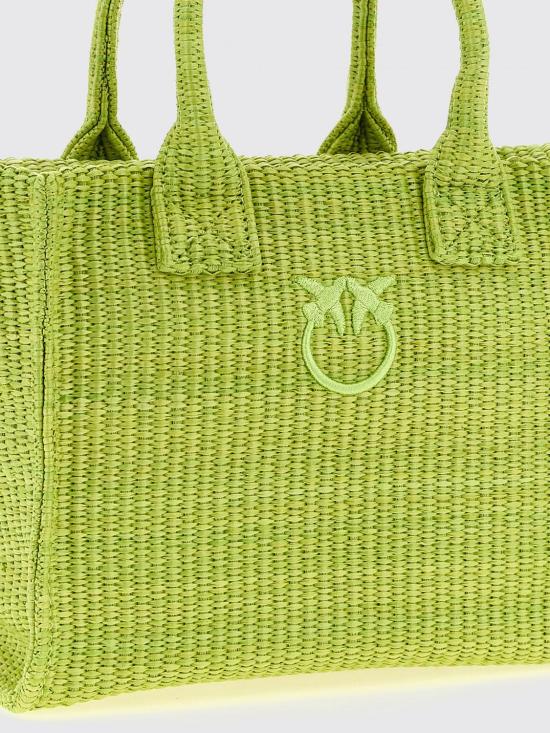 26SS 핑코 토트백 106832A39Y VV0 Green - PINKO