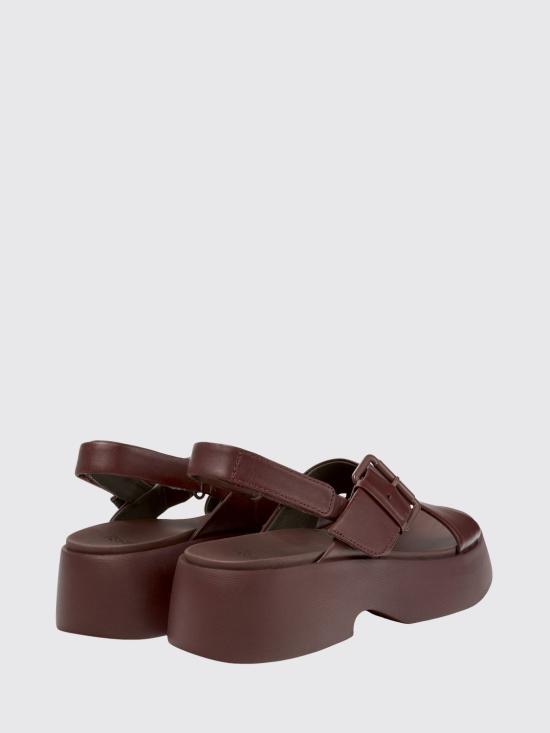 26SS 캠퍼 샌들 K201860 002 TASHA 0 Burgundy - CAMPER