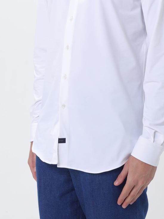 26SS 페이 긴팔 셔츠 NCMA152265SZBJ B001 White - FAY
