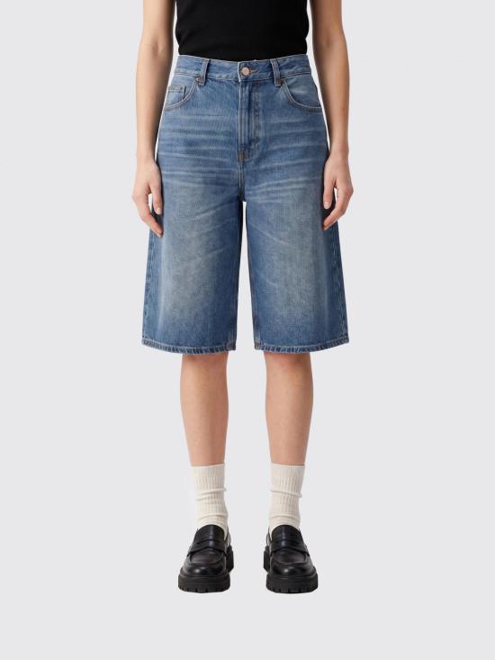 26SS 하이쿠레 데님 숏팬츠 HEW03350DF106L0911 L0911 Blue