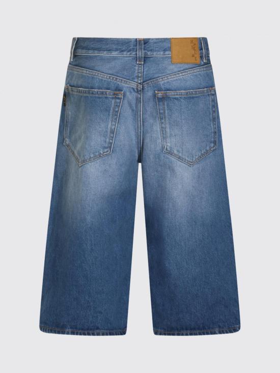 26SS 하이쿠레 데님 숏팬츠 HEW03350DF106L0911 L0911 Blue - HAIKURE
