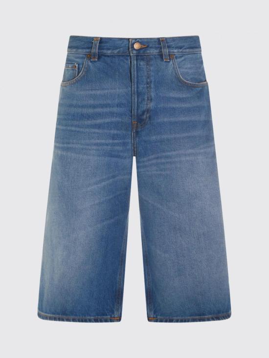26SS 하이쿠레 데님 숏팬츠 HEW03350DF106L0911 L0911 Blue - HAIKURE