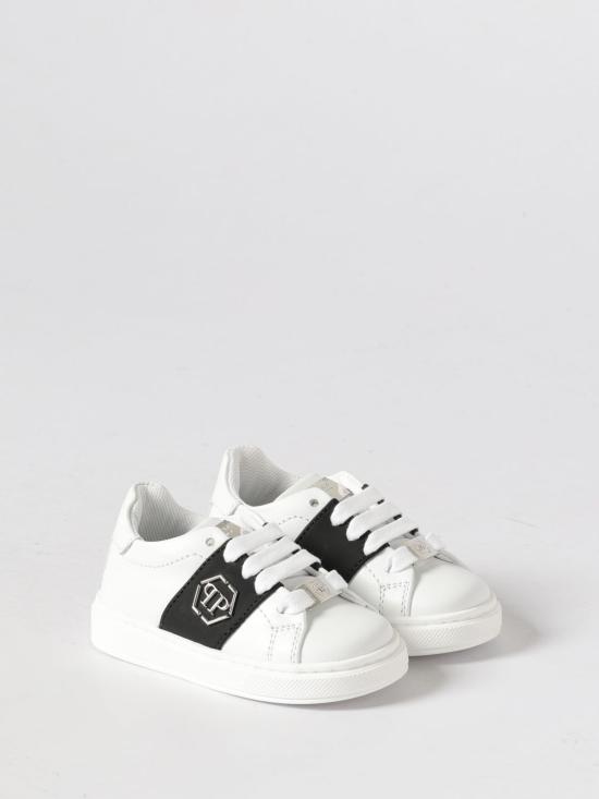 26SS [키즈] 필립 플레인 스니커즈 83162 2 White - PHILIPP PLEIN