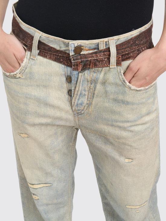 26SS 하이쿠레 데님 팬츠 HEW03330GF182 PR002 Grey - HAIKURE