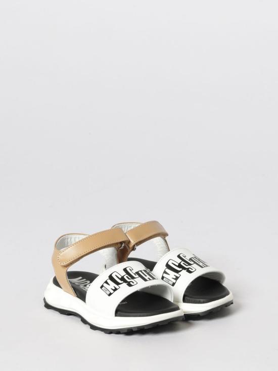 26SS [키즈] 모스키노 스니커즈 83028 3 White - MOSCHINO