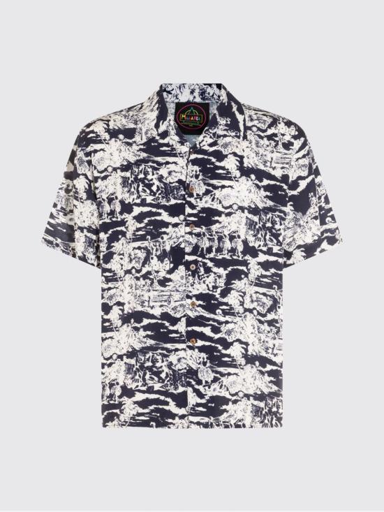 26SS 마우나케아 반팔 셔츠 MKU142 HP28 Blue - MAUNA KEA