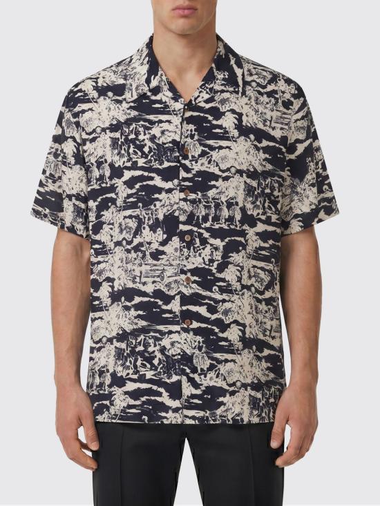 26SS 마우나케아 반팔 셔츠 MKU142 HP28 Blue