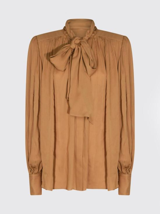 26SS 케이트 셔츠 2460338 980 Ocher - KHAITE