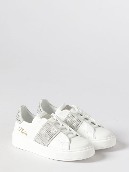 26SS [키즈] 필립 플레인 스니커즈 83225 1 White - PHILIPP PLEIN