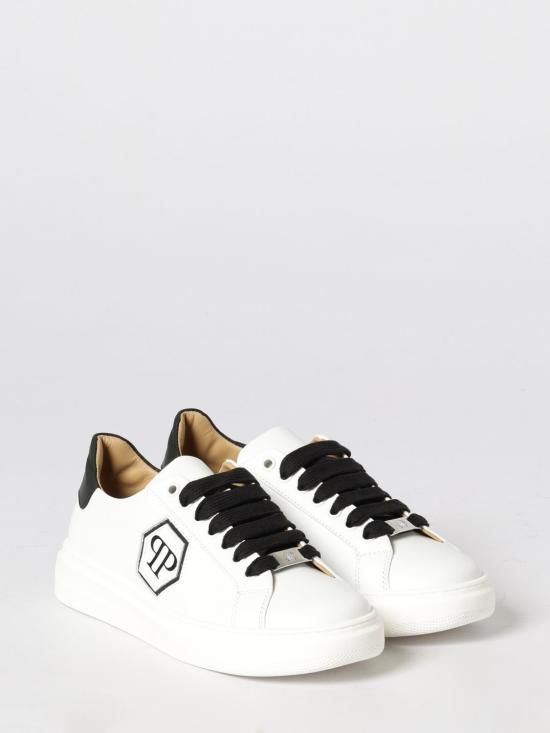 26SS [키즈] 필립 플레인 스니커즈 83233 1 White - PHILIPP PLEIN