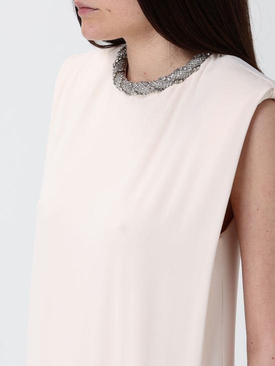 26SS 엘리자베타프랜치 롱 원피스 AR83J63E2 FB6 Yellow - ELISABETTA FRANCHI